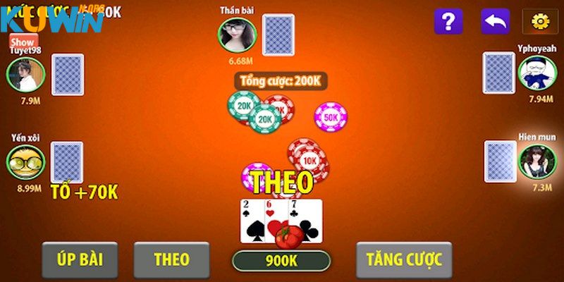 Những cách chơi bài Liêng hiệu quả tại game bài Kuwin